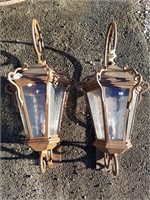 Pair Of Spanish Gothic Style Wall Lights