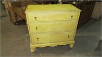 PAINTED CHEST OF DRAWERS, DOVETAILS