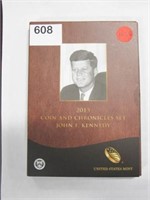 2015 Coin and Chronicles Set Kennedy