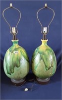 Pair of Vintage Ceramic Lamps