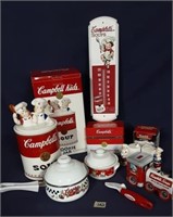 Campbells Soup Items - recipe box, etc.