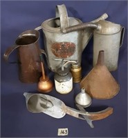 Oil Cans & Funnels