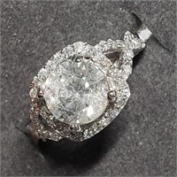 $37500 14K  Diamond(2.01ct) Diamond(0.45ct) Ring