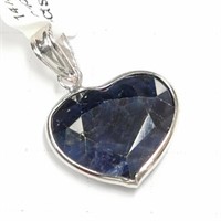 $1370 14K  Sapphire(5.4ct) Pendant