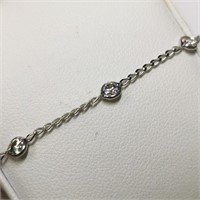 $3265 10K  Diamond(1.52ct) Bracelet
