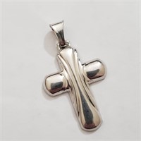 $100 Silver Cross Pendant