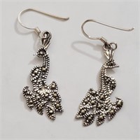 Silver Marcasite Earrings