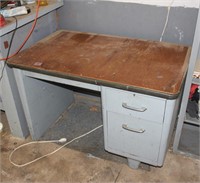 Desk used as Workbench