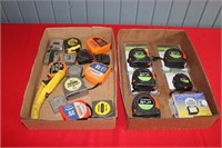 2 Boxes of Tape Measures