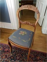 Chair - Embroidered Seat