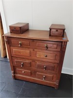 Antique Dresser w/ Hankie Drawers