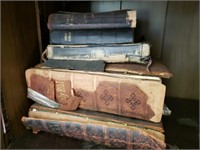 (5) Vintage Bibles