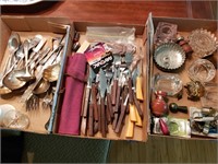 Assorted Flatware and Misc