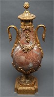 French Louis XVI Style Ormolu Mounted Marble Urn