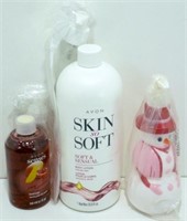 * Avon Lotion w/ Snowman Canister and a Hand Soap