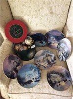 Thomas Kinkade Ornaments & Plates