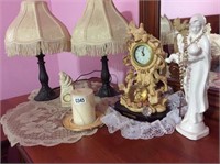 Ornate Clocks & Home Decor