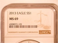 2013 American Eagle, Silver 1 Dollar