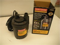 Â¼ HP Craftsman Sump Pump