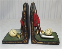 Pair of Golf Book Ends - Home Accent