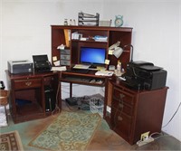 Computer Desk Only **NO Contents**
