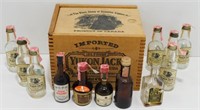 Yukon Jack Dovetailed Wood Box Filled with