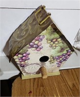 Grape Themed Birdhouse