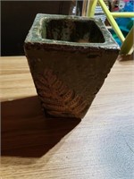 Leaf themed Vase