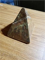 Pyramid shaped ceramic rock