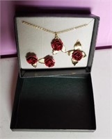 Rose Jewelry Set