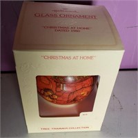 Vintage Glass Christmas Bulb 6 (Tree Trimming)