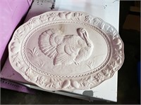 Ceramic Turkey plate