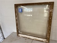 Antique window frame