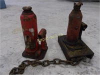 Pair of Hydraulic Jacks, Tested & Working