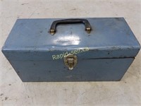 Metal Tool Box with Tray