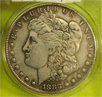 1883 Morgan Dollar/Fine Detail