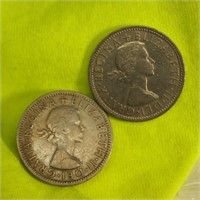 1955 & 1967 Foreign Coins