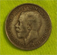 1918 Foreign 3 Cent Coin