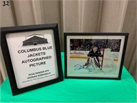 Columbus Blue Jackets Autographed Picture Lot# 32