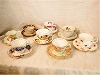 Vintage Teacups & Saucers
