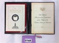 Bicentennial Day Book & Medal