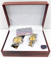 Anriya Milan His & Hers Watches in Case