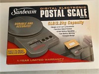 New in Box Sunbeam Digital Electronic Postal Scale