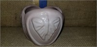 VAN BRIGGLE BUTTERFLY VASE