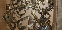 FLAT OF BUCKLES AND SNAPS