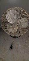 LARGE FAN CHROME PLATED