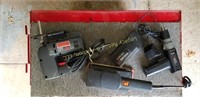 Black and decker drill/driver w/charger, sander,