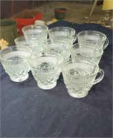 Wexford Group of 9 punch cups