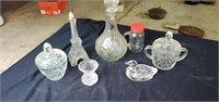 Various glass pieces