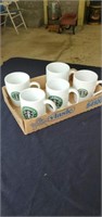 5 starbucks coffee cups